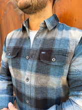 Carica l'immagine nel visualizzatore di Gallery, Camicia Boscaiolo di Petrol blu