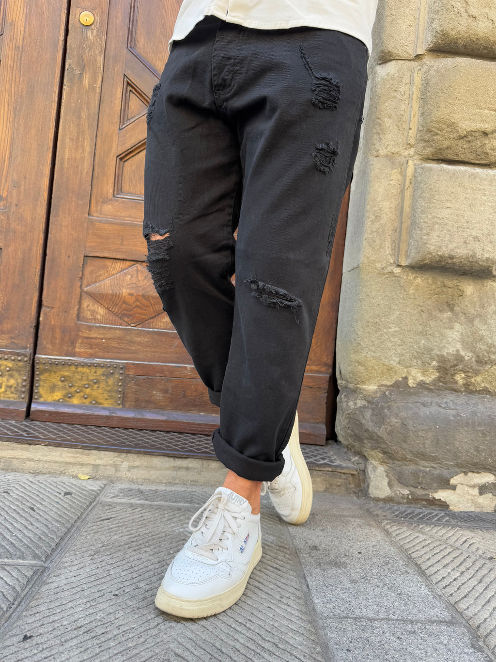 Pantalone Bulldenim di Myden nero