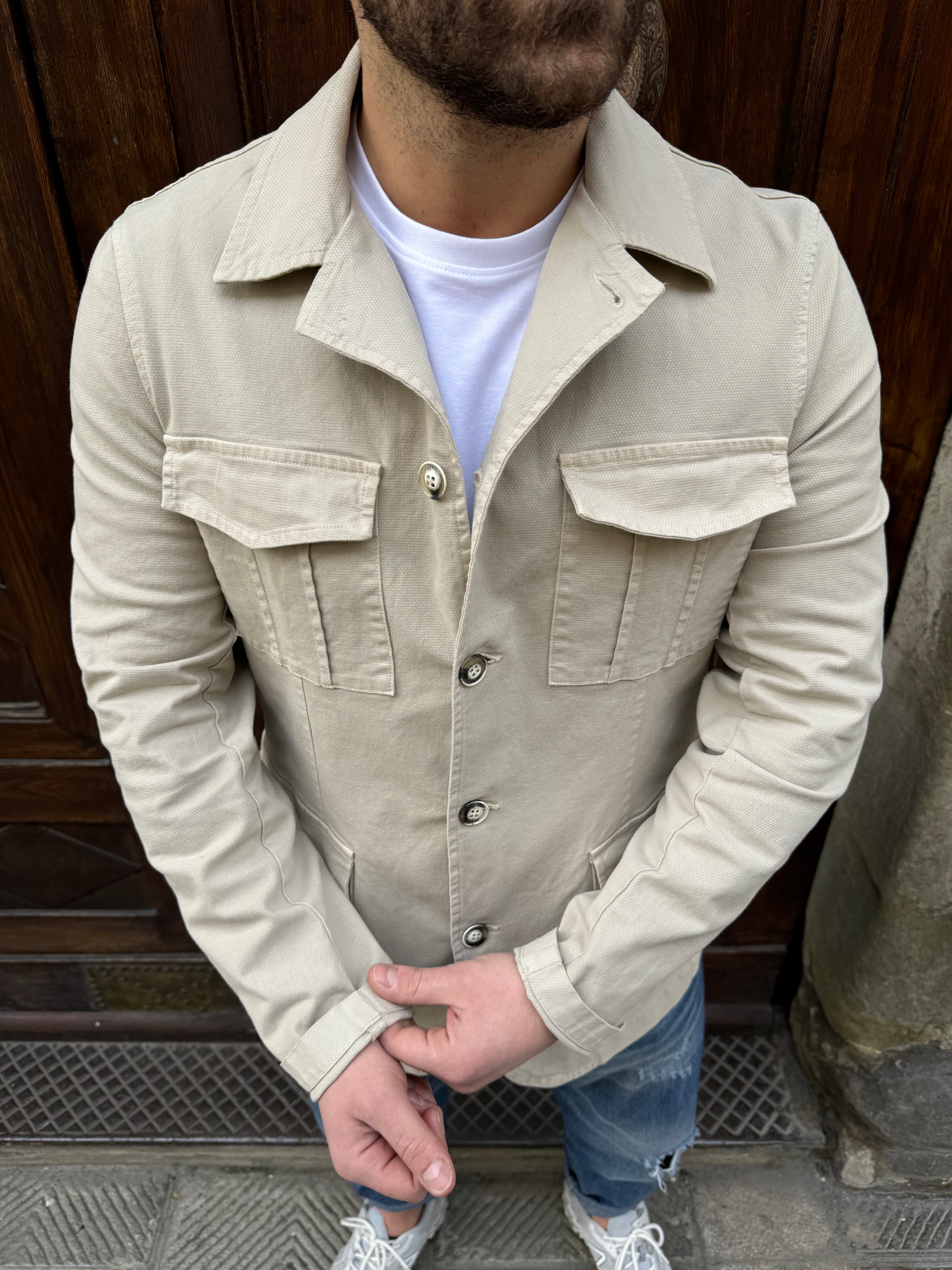 Giacchetto Sahara di 3.9 color sabbia