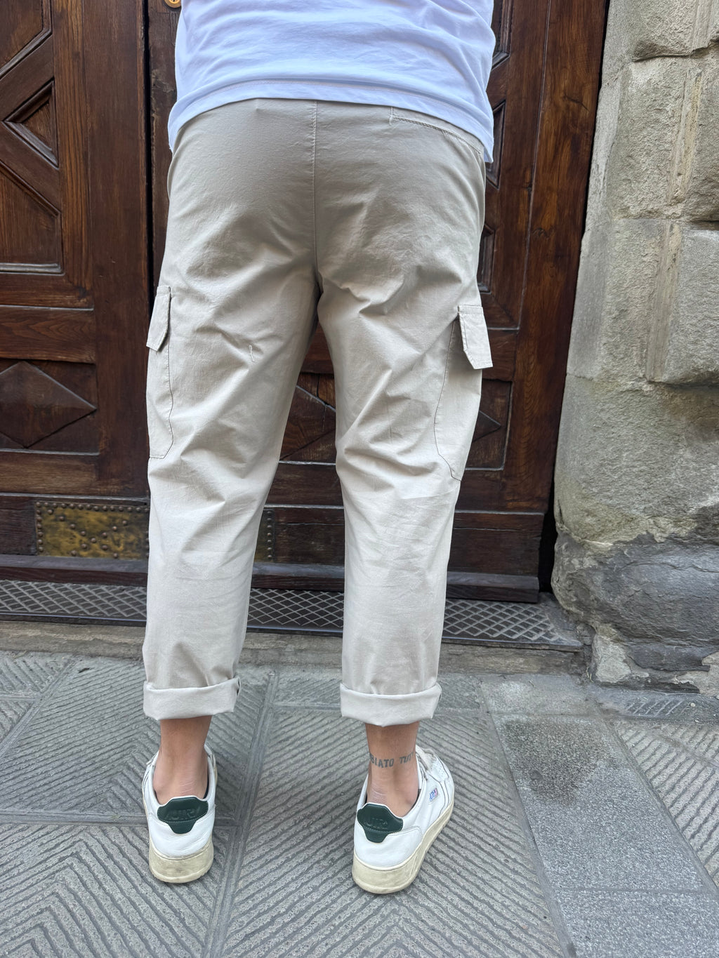 Pantalaccio cargo di 3.9 sabbia