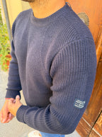 Maglioncino Steve di Petrol Ind. blu navy