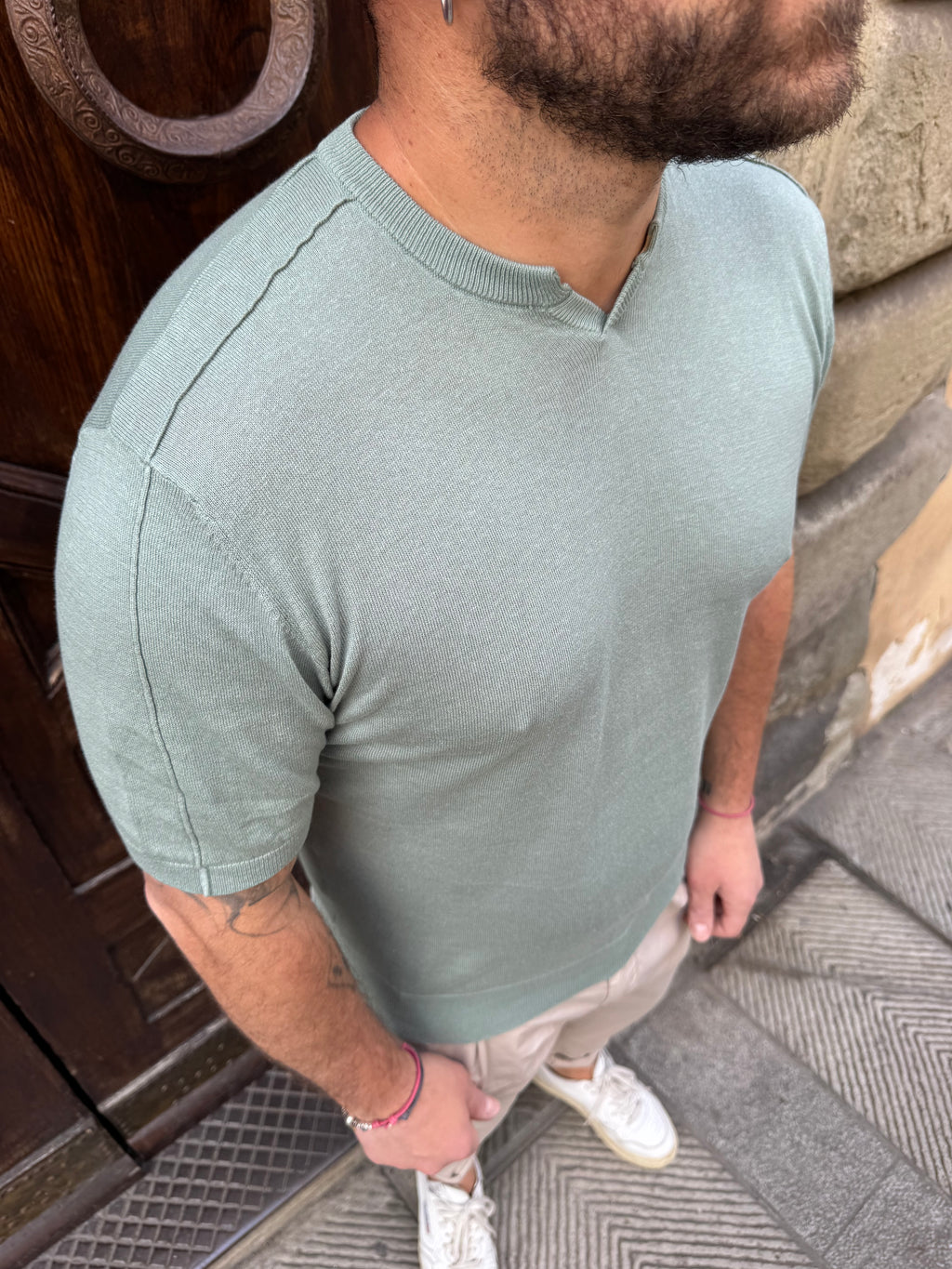 T-Shirt Serafino di Hamaki-Ho