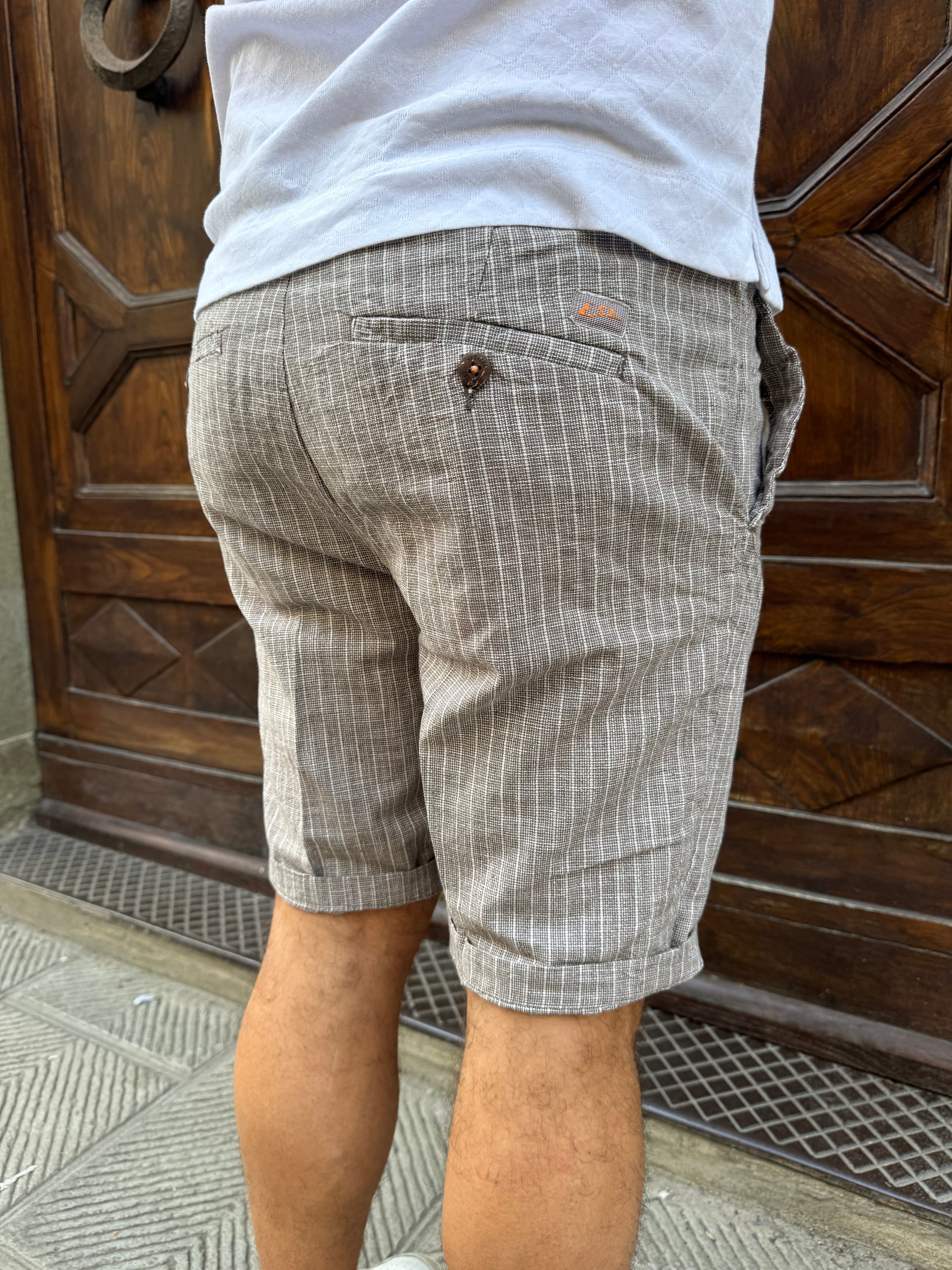 Bermuda Portofino di Yes Zee in lino