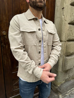 Camicia Jones sabbia di Hamaki-Ho