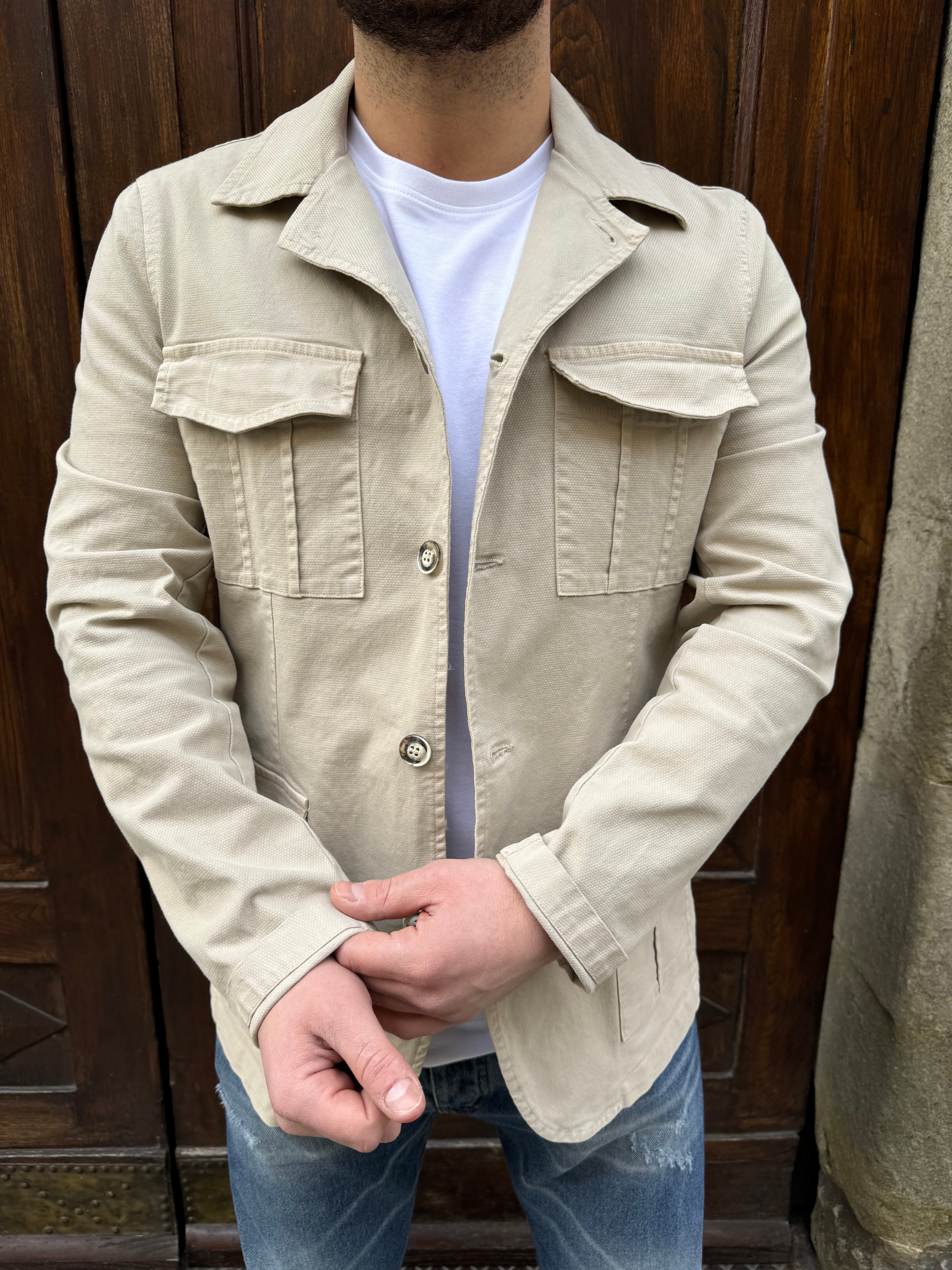 Giacchetto Sahara di 3.9 color sabbia