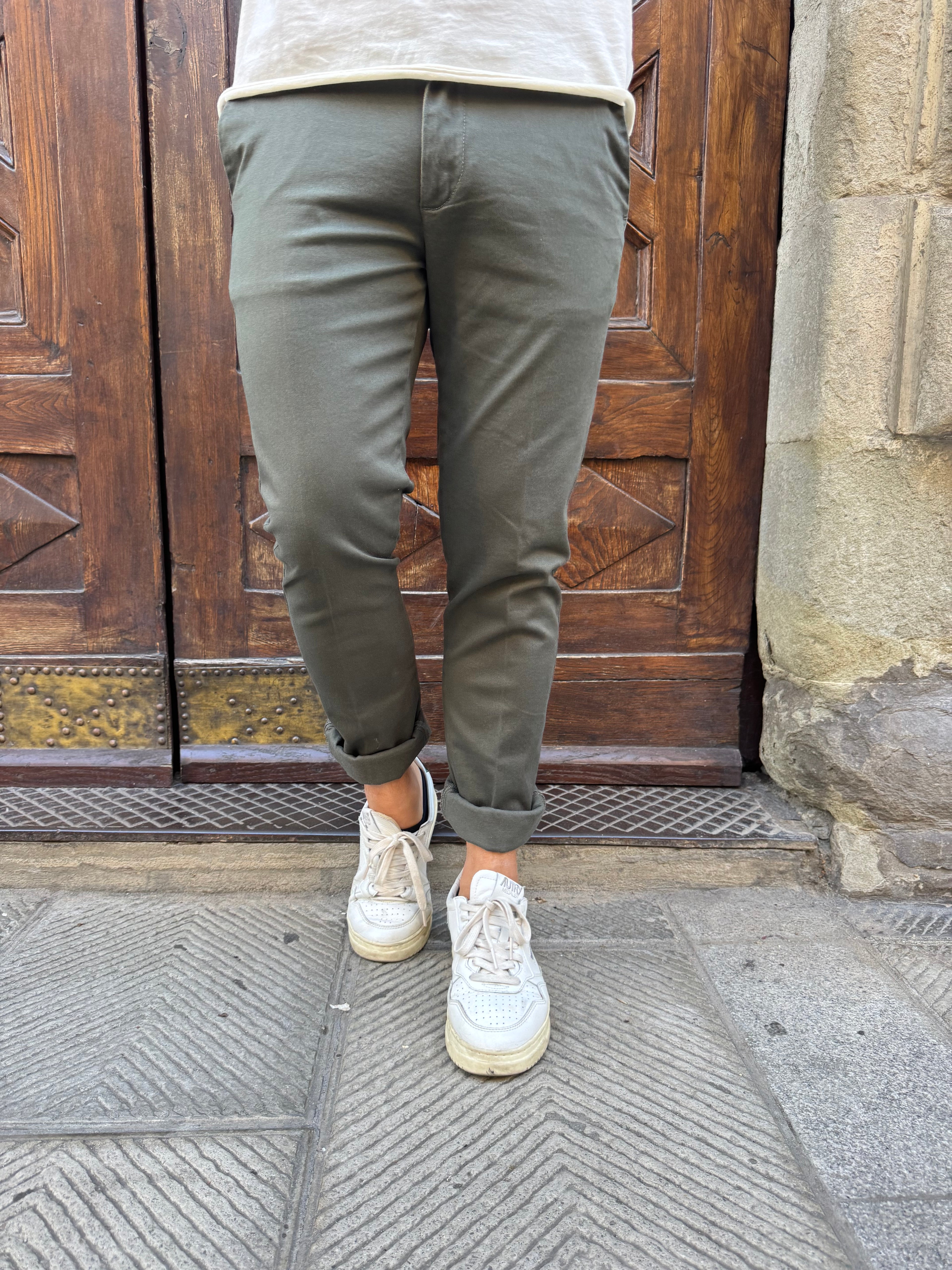 Pantalone chinos di Hamaki-Ho verde