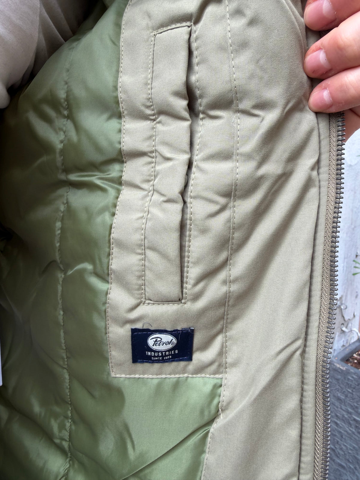 Bomber di Petrol Ind. verde