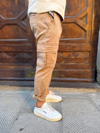 Pantalone cargo di Tréz beige