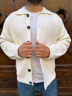 Cardigan Bob di HAMAKI-HO panna