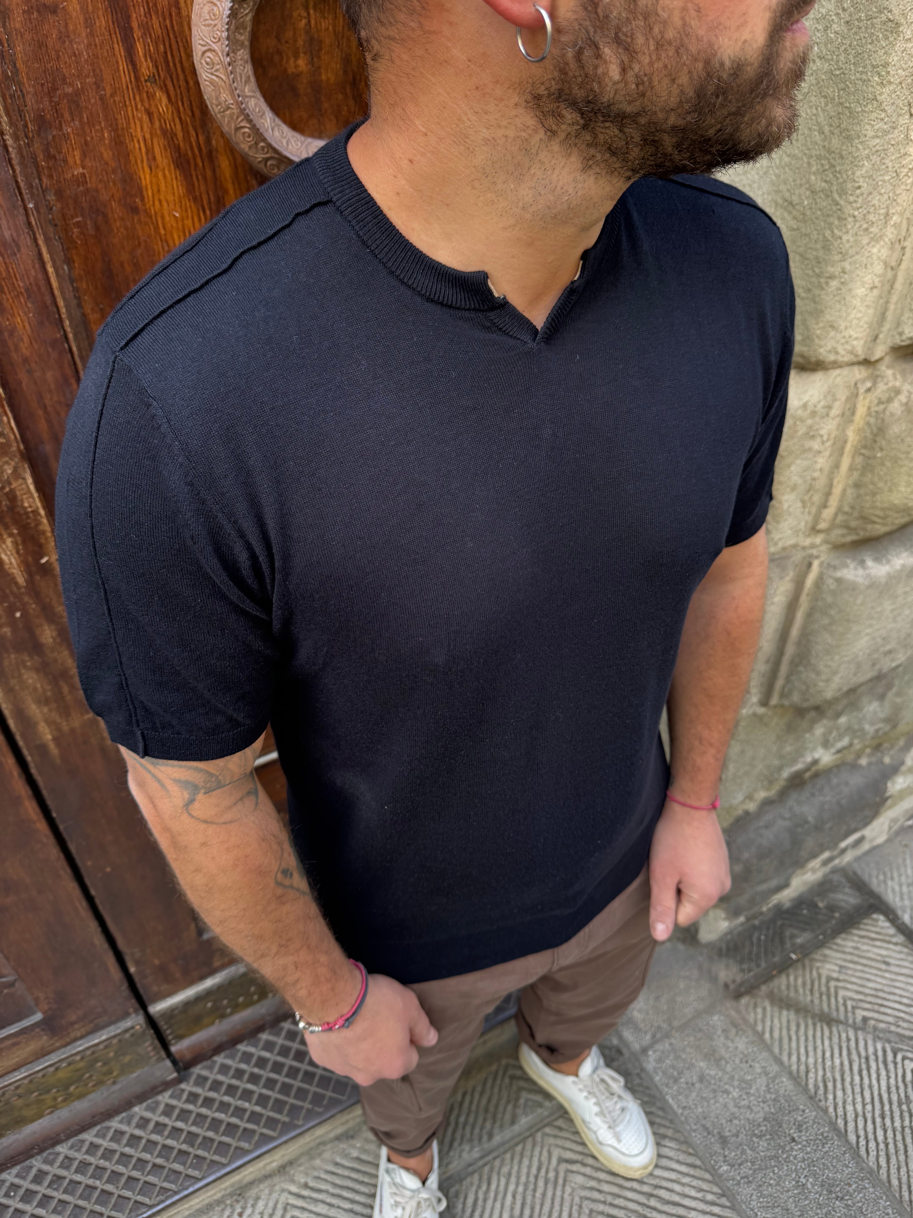 T-Shirt Serafino di Hamaki-Ho
