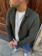 Cardigan Lucio di 3.9 verde