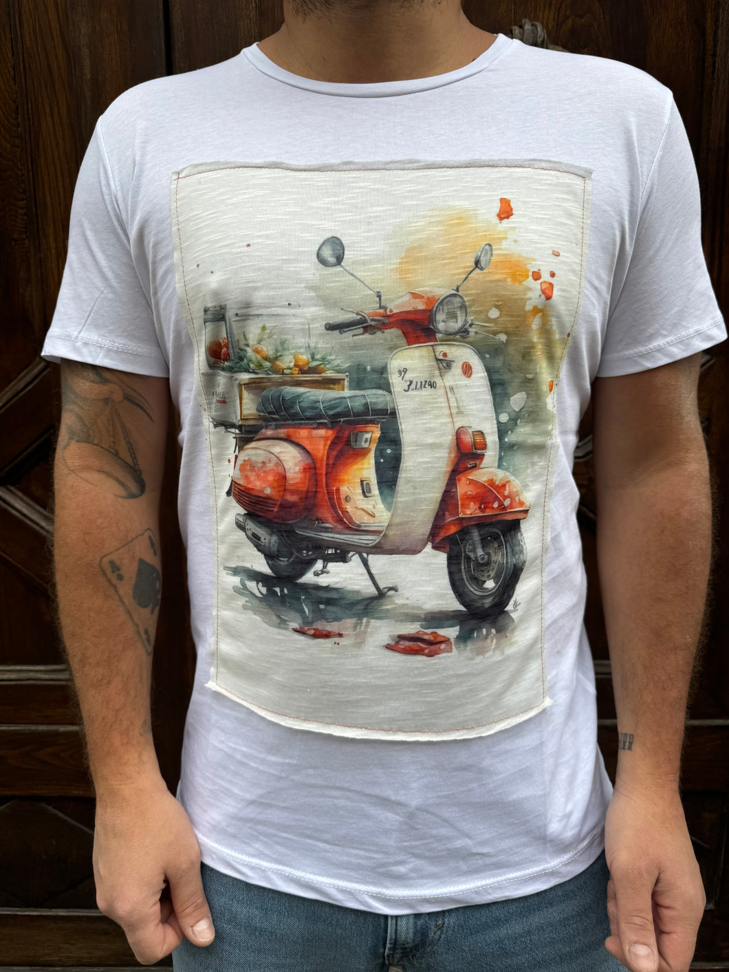 T-Shirt Vespa di 3.9