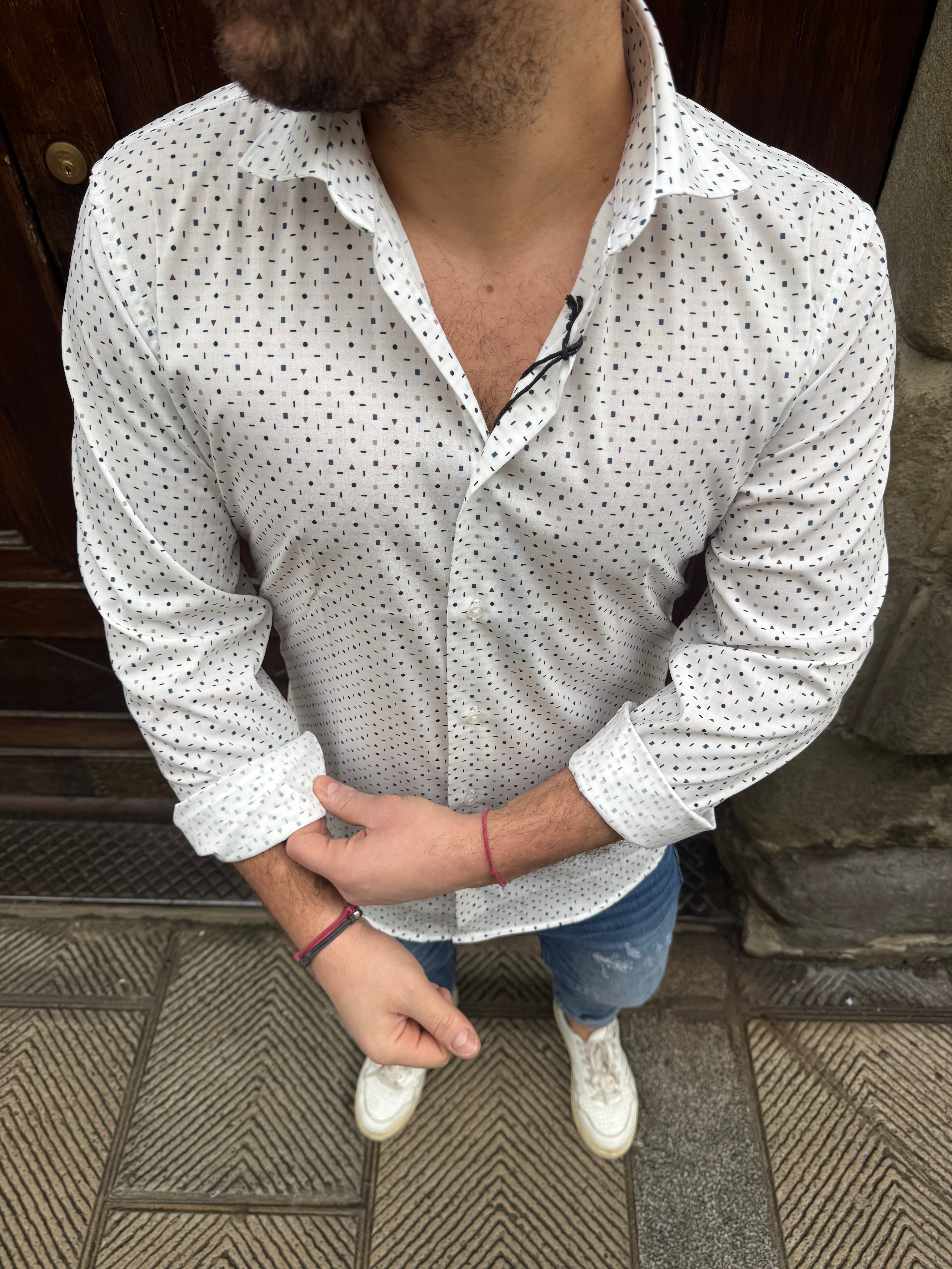Camicia Geometry di Telamira