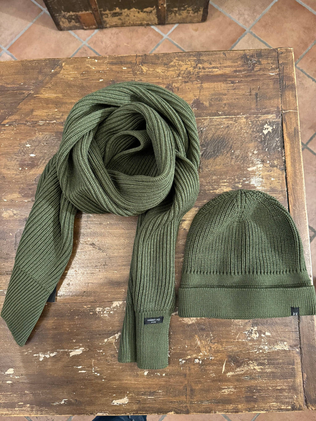 Coordinato Prestige di HAMAKI-HO verde