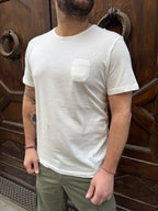 T-Shirt Taschino di Tréz bianca