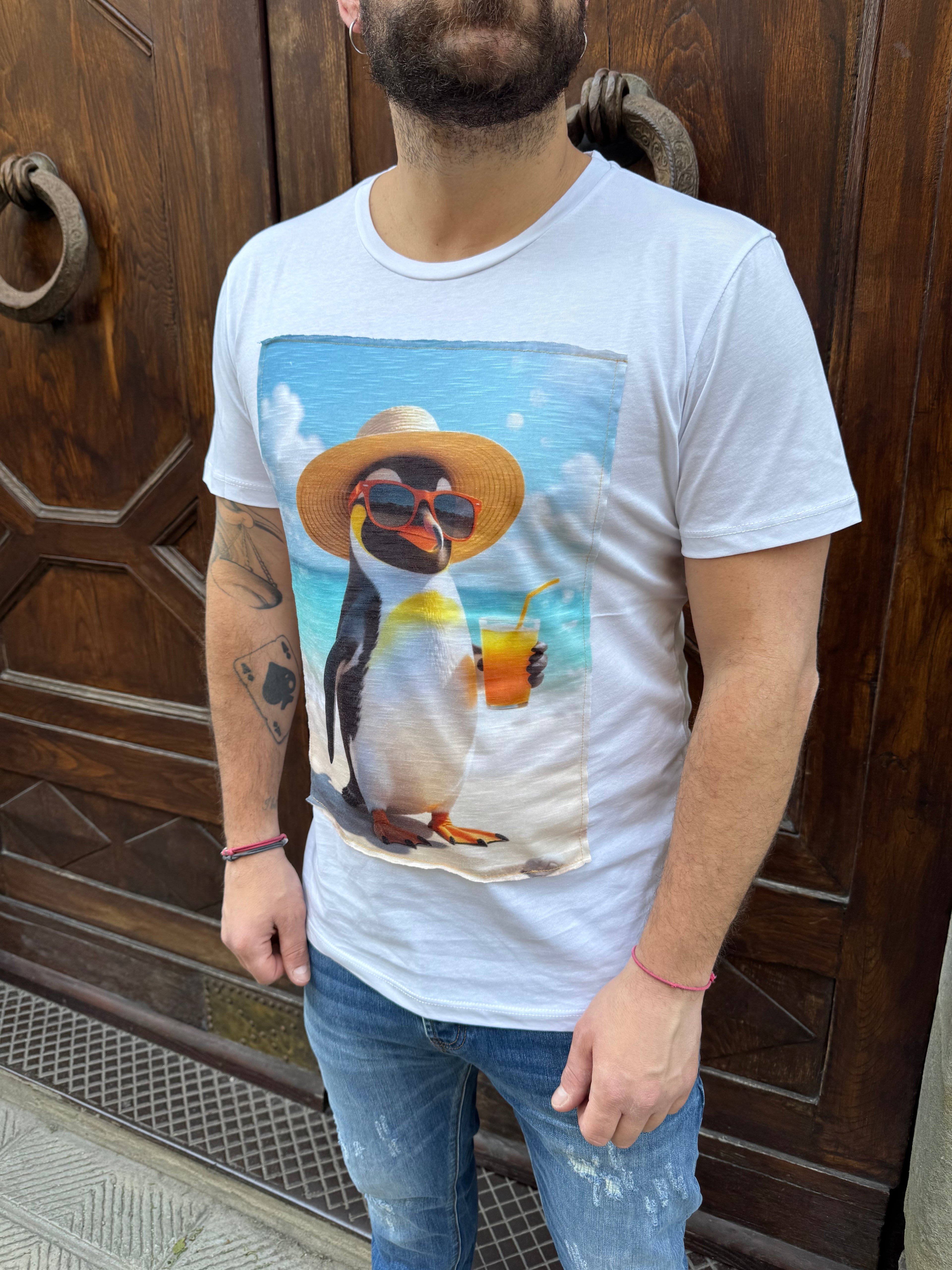 T-Shirt pinguino