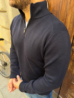 Maglione Lupetto di Hamaki-Ho blu notte