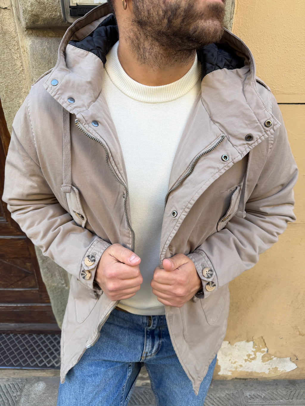 Parka di Tréz beige