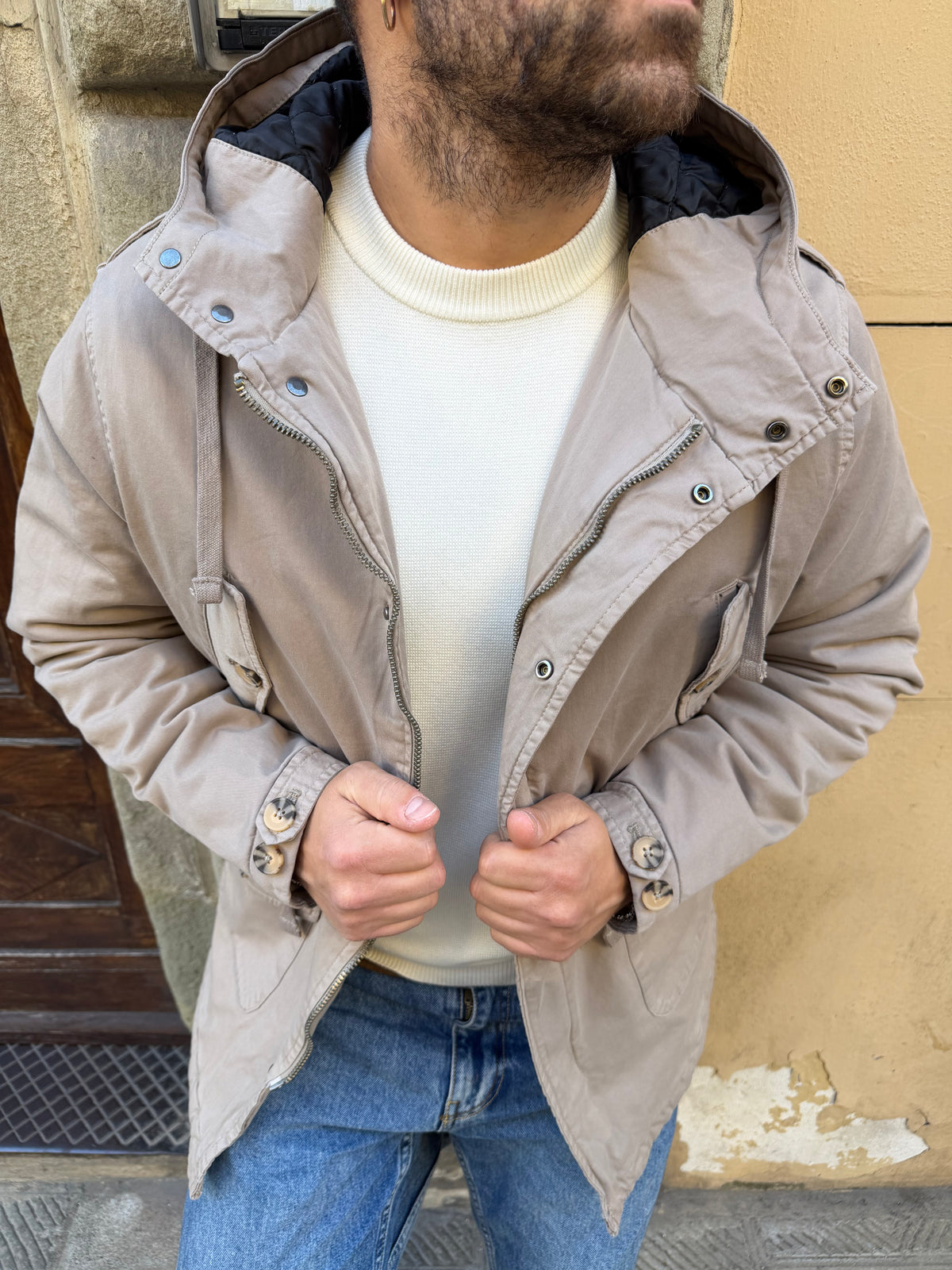 Parka di Tréz beige