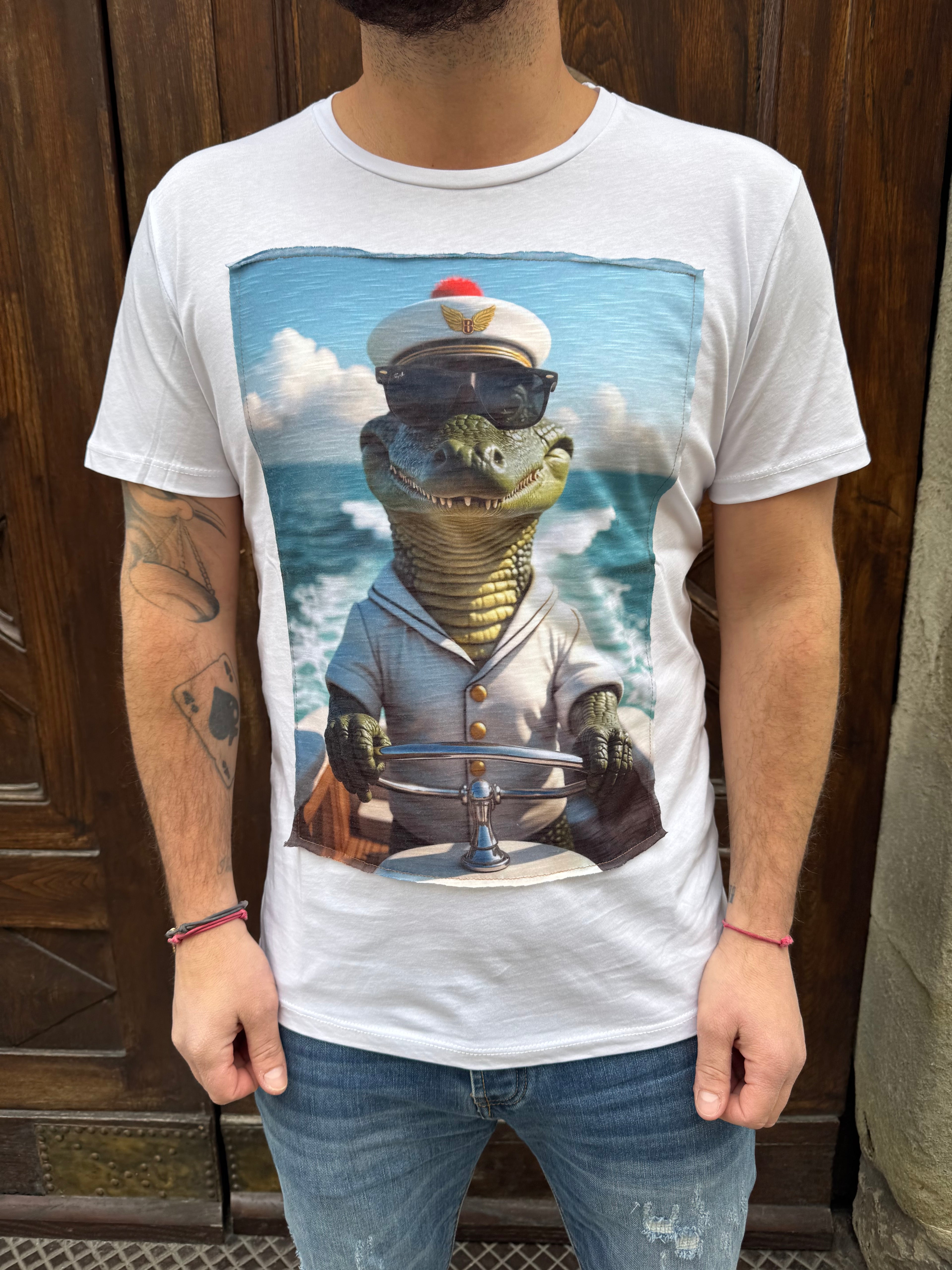 T-Shirt crocodile
