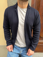 Giacca cardigan Roma di Hamaki-Ho blu
