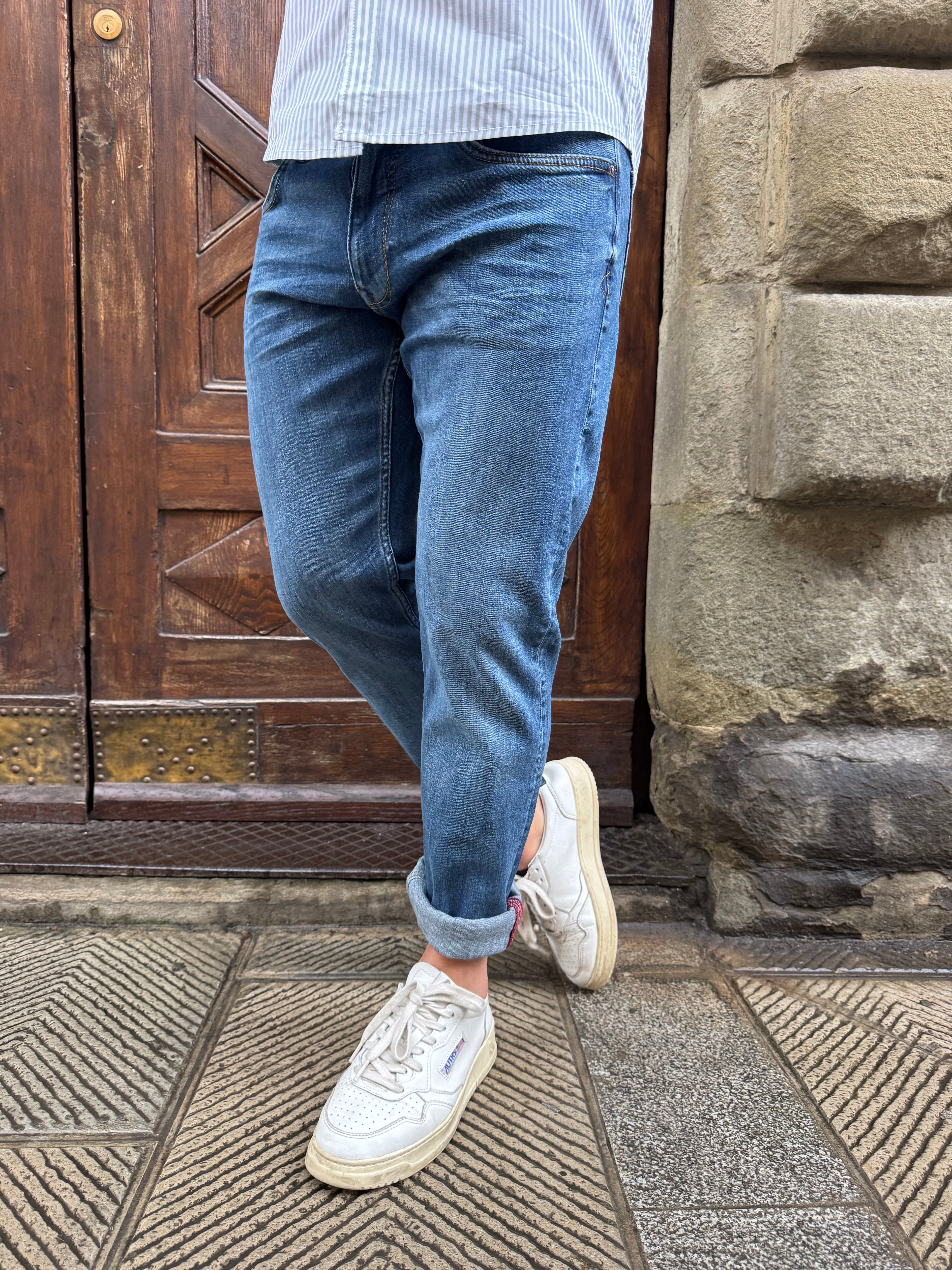 Jeans Russel di Petrol