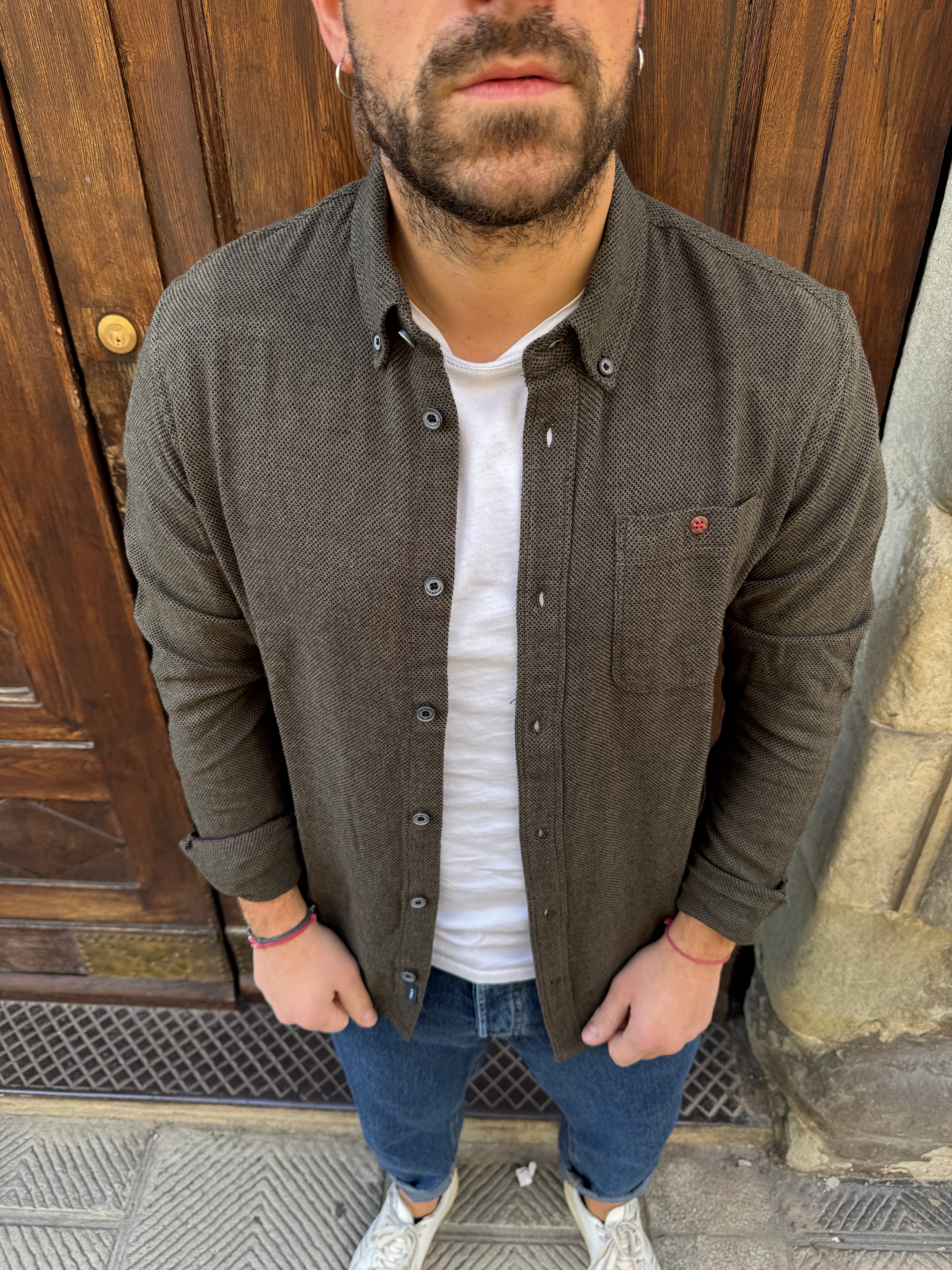 Camicia Works di Petrol