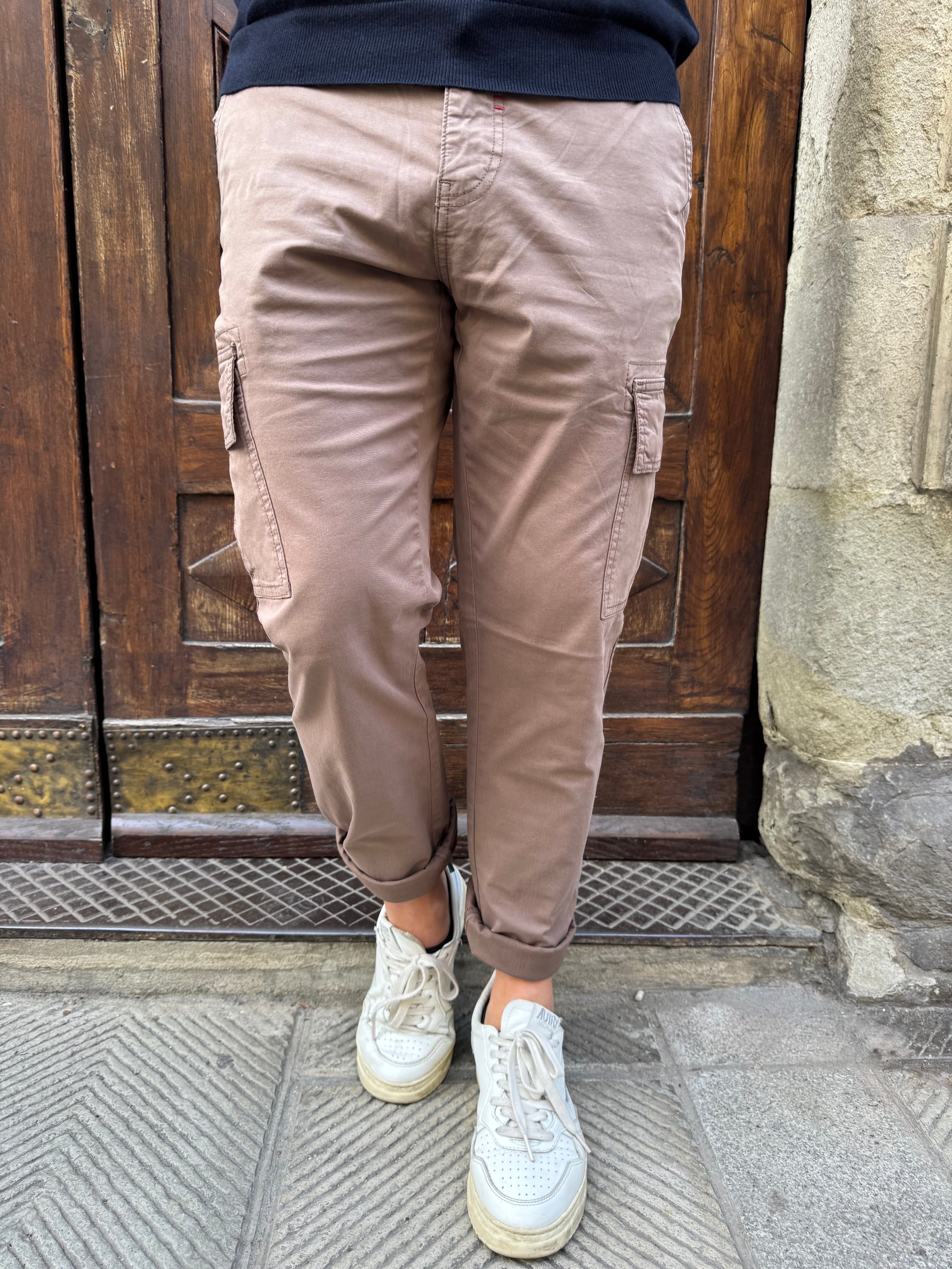 Pantalone Cargo di Trèz cioccolato