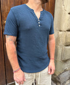 T-shirt Samarcanda di 3.9 blu