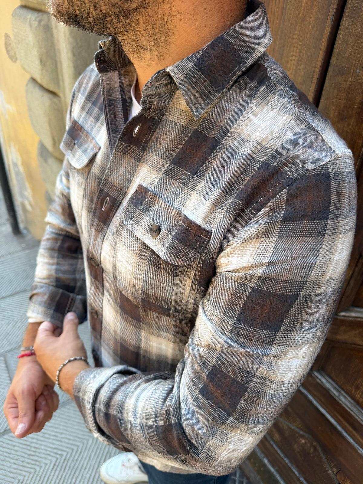 Camicia quadro 01 di Petrol Ind. Moro