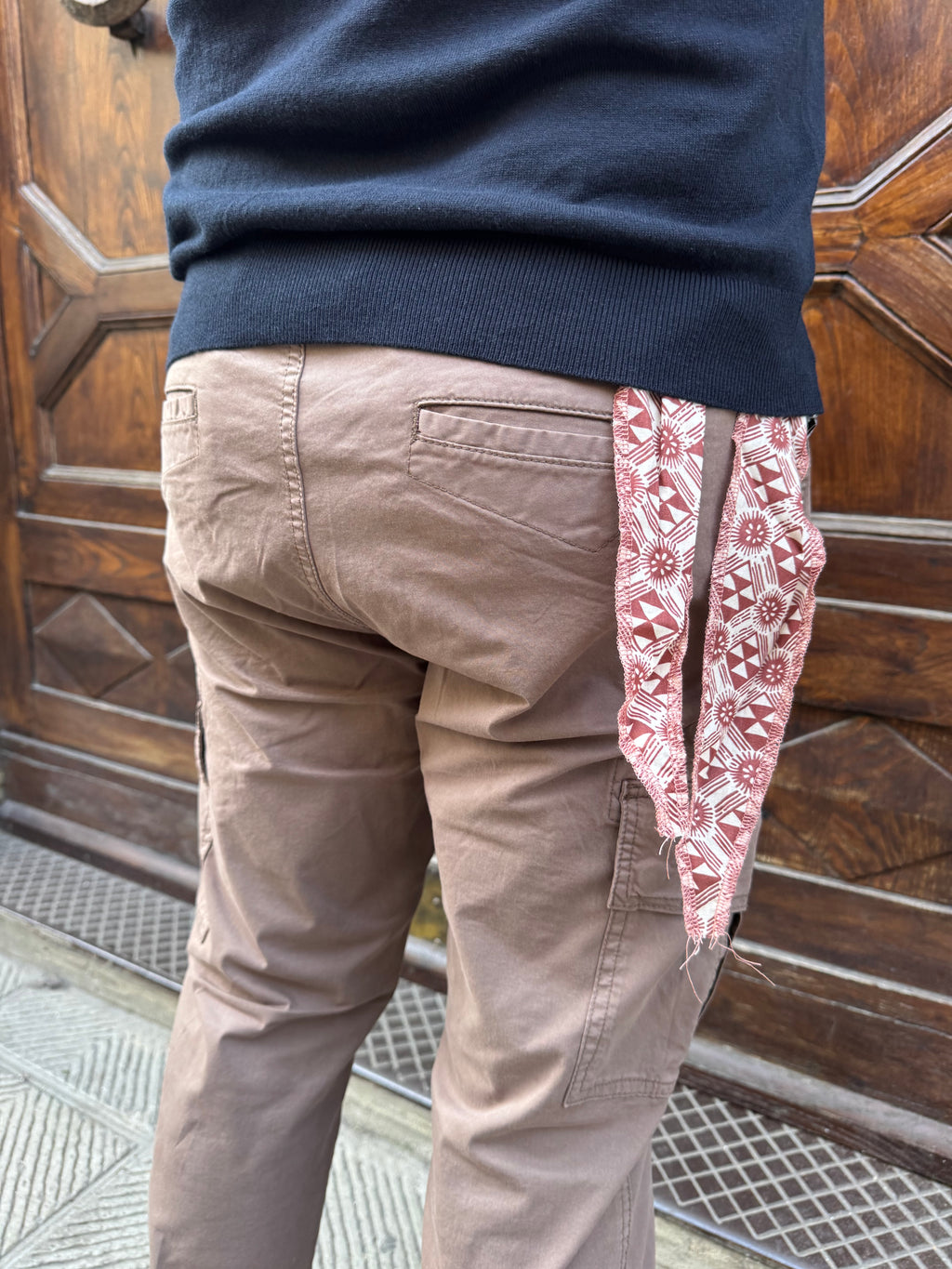 Pantalone Cargo di Trèz cioccolato