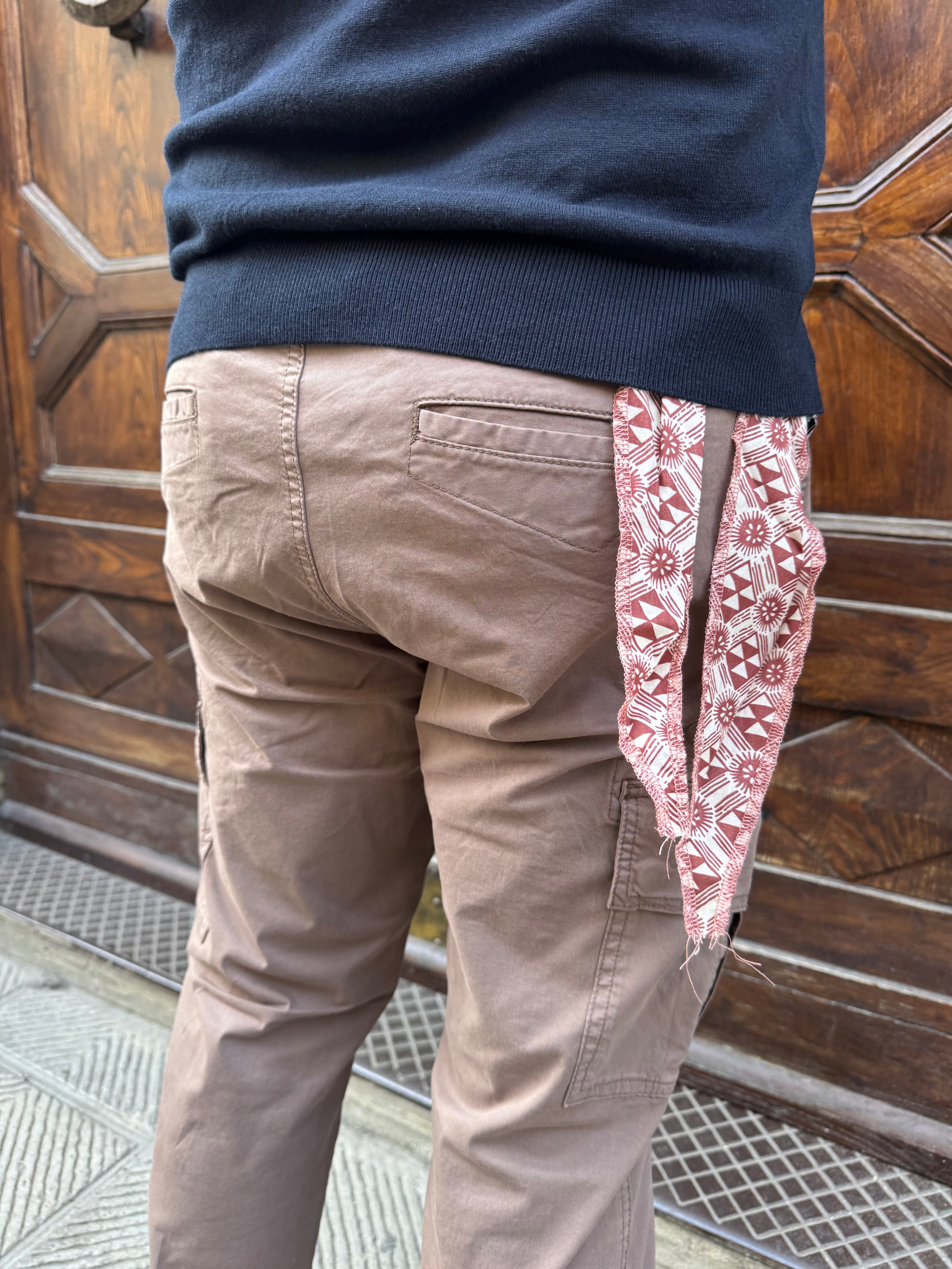 Pantalone Cargo di Trèz cioccolato