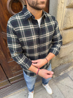 Camicia Boscaiolo a quadri verde di Telamira