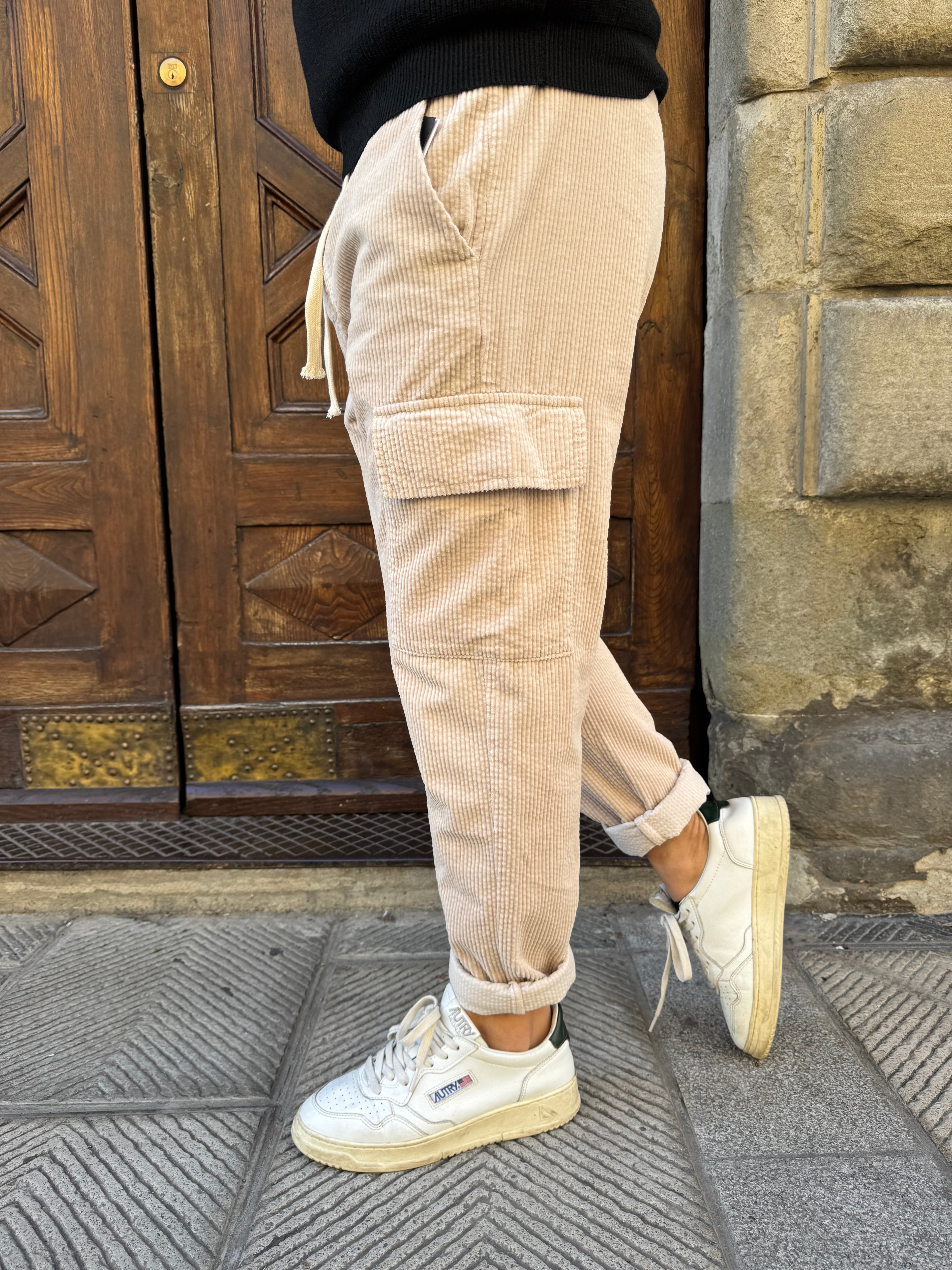 Pantalaccio Cargo in Velluto