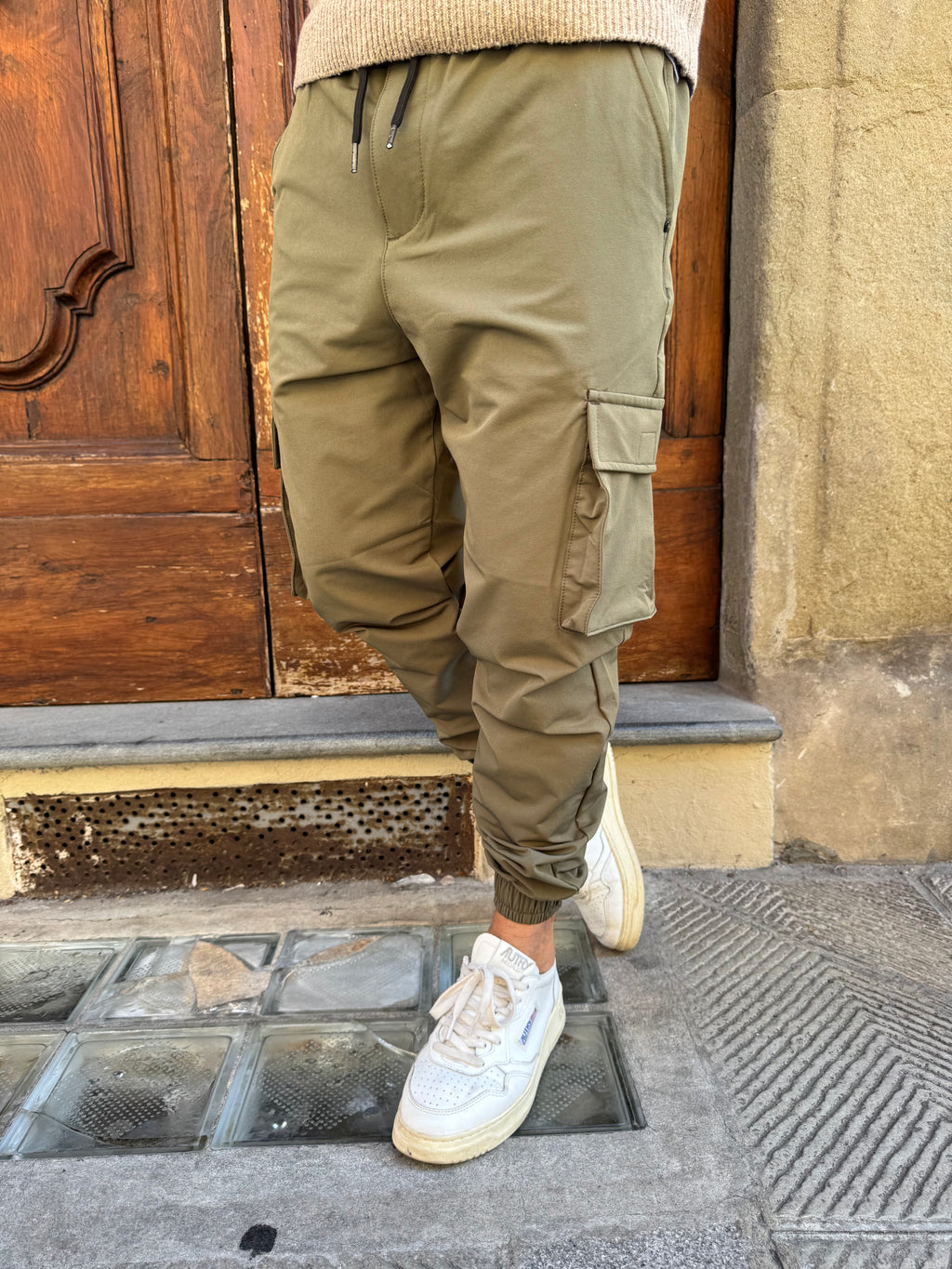 Pantalaccio Combat di Trèz verde militare