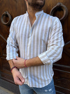 Camicia Sun di Telamira beige