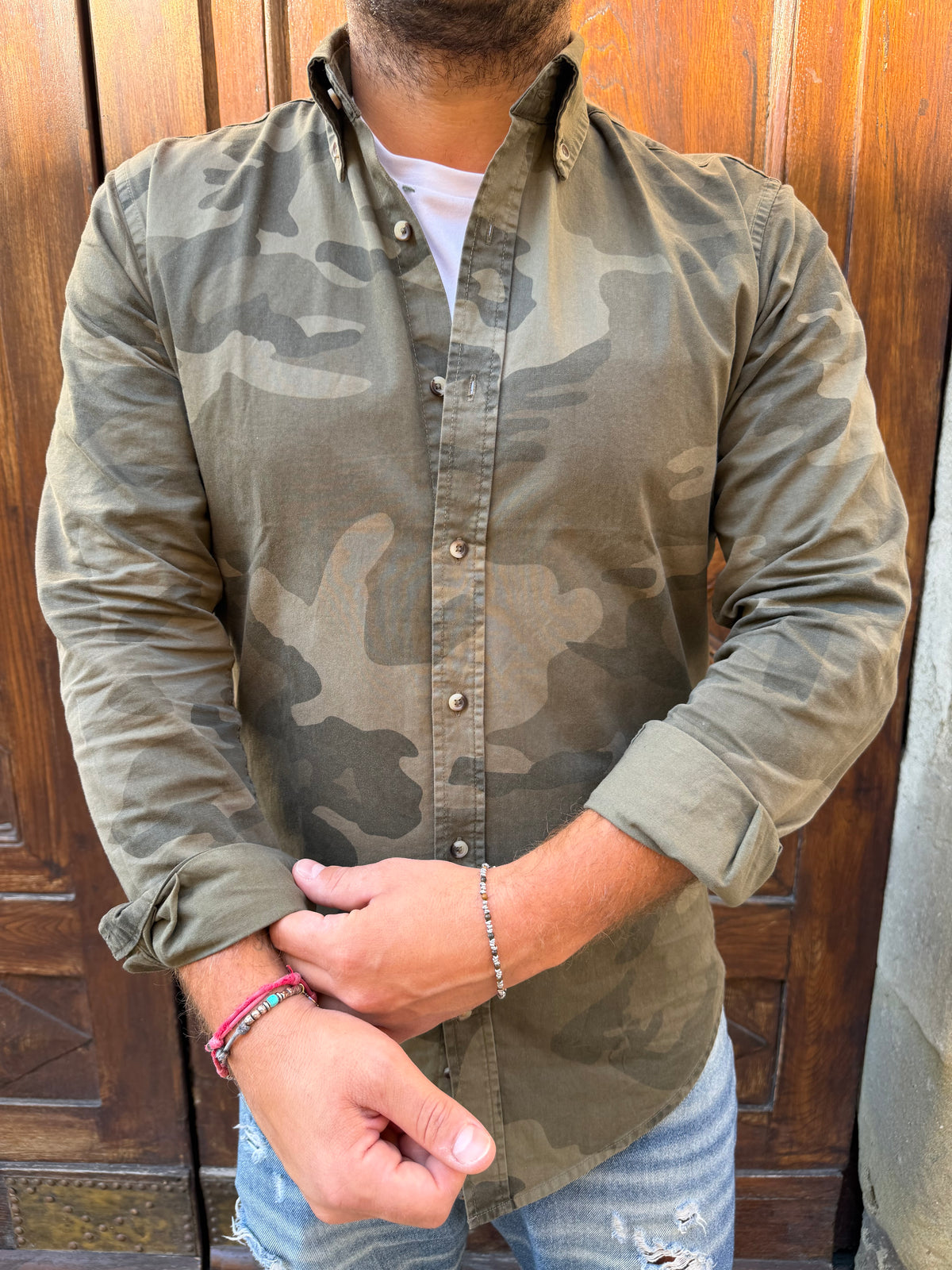 Camicia Camouflage di Tréz