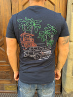 T-Shirt Malibù blu di Petrol Ind.