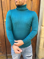 Maglioncino Dolcevita di Telamira ottanio