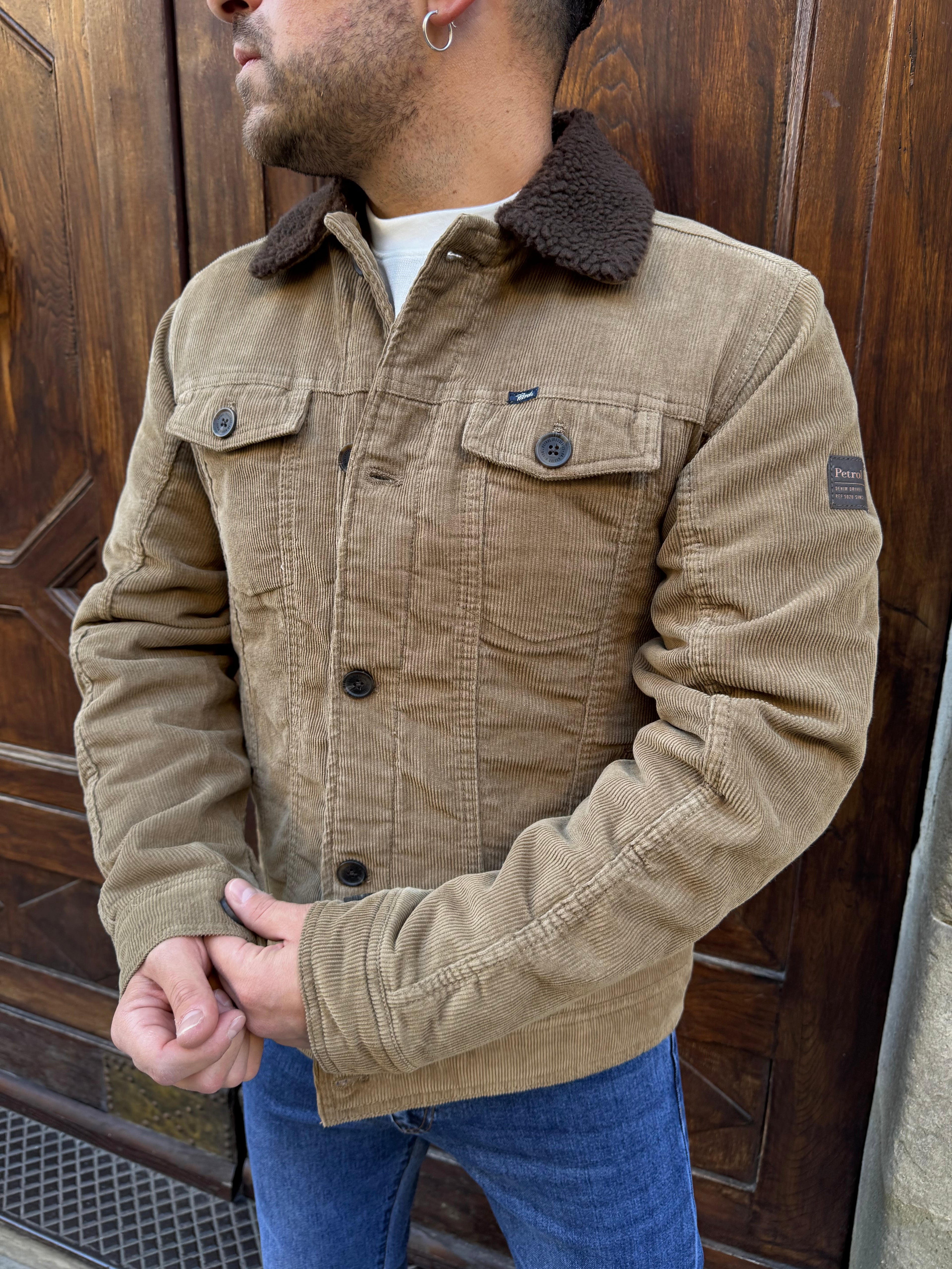 Giacchetto in velluto di Petrol