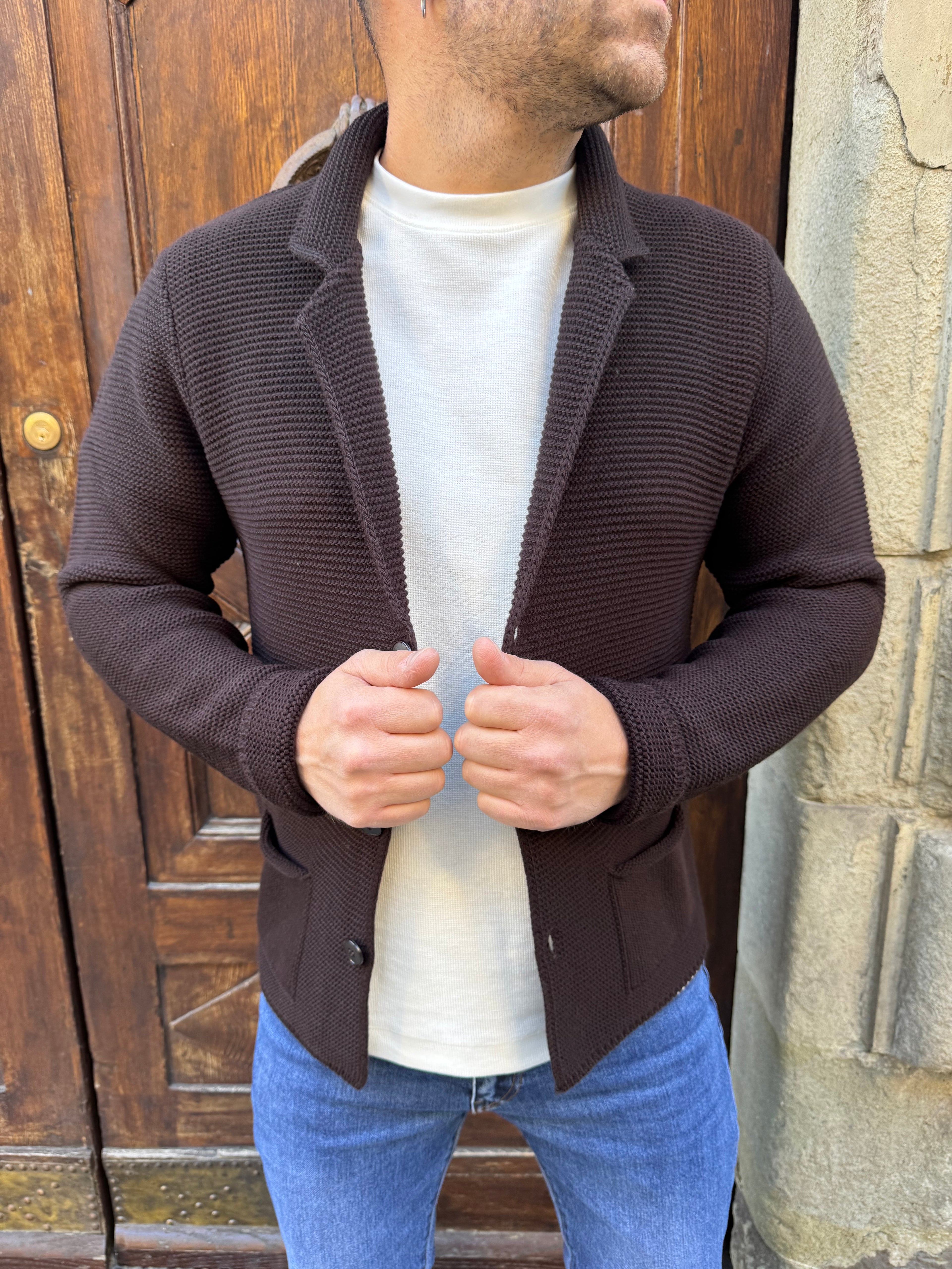 Cardigan Lucio di 3.9 moro