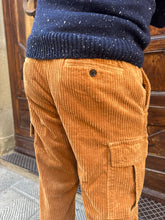 Carica l&#39;immagine nel visualizzatore di Gallery, Pantalone Cargo Rocciatore di Telamira caramello
