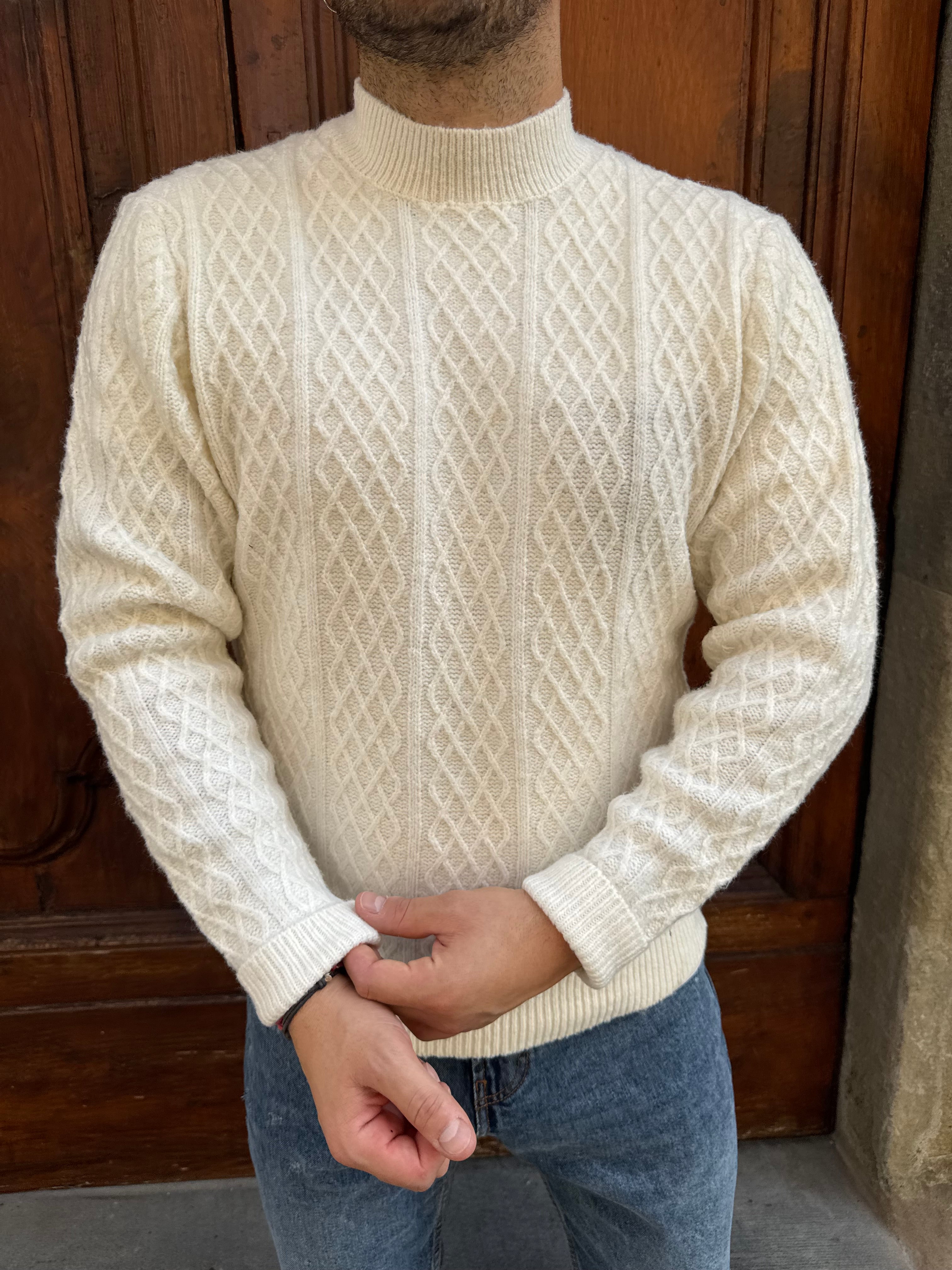 Maglioncino Coco di Hamaki panna