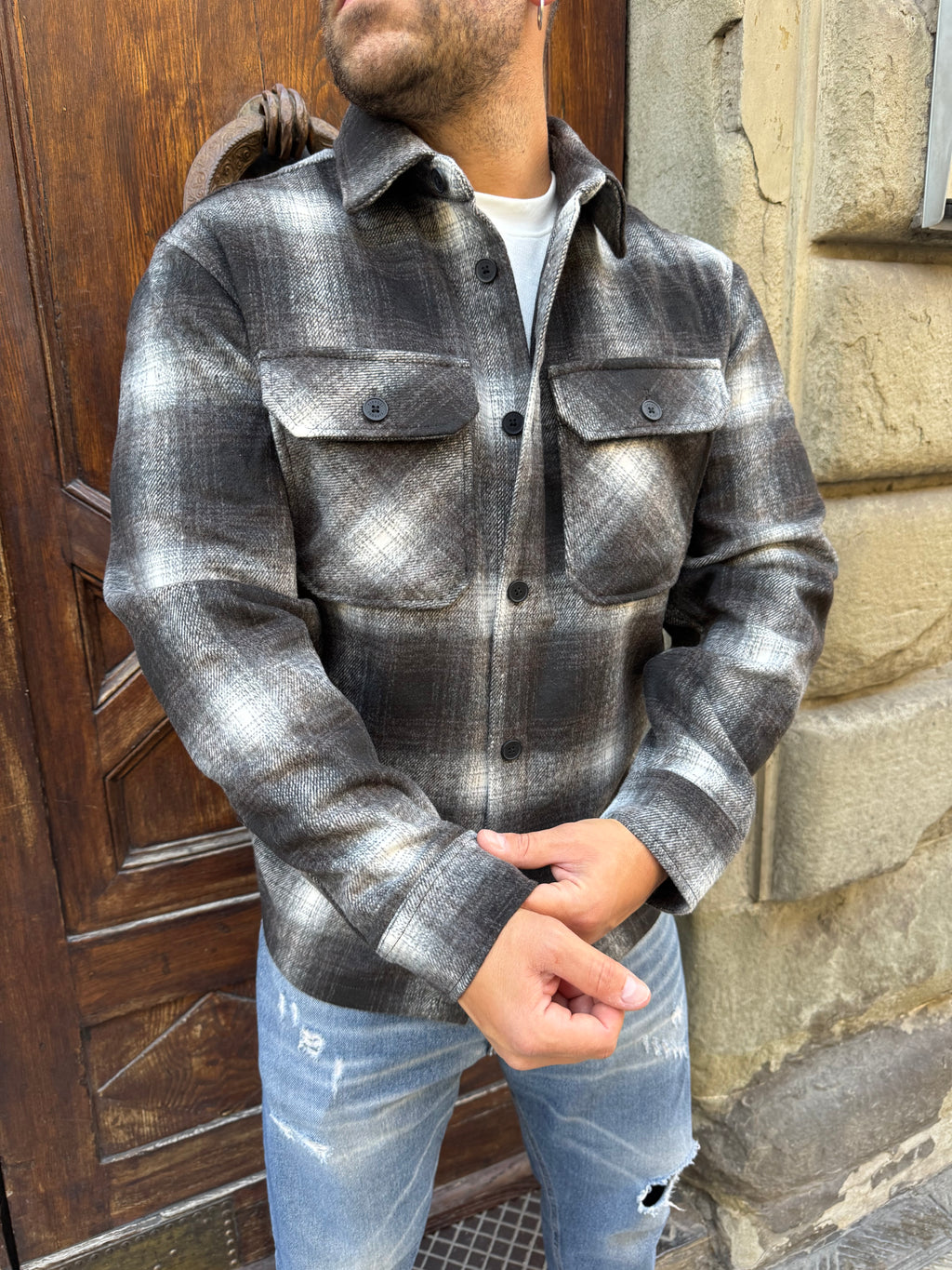 Giacchetta Overshirt Boscaiolo di Tiffosi