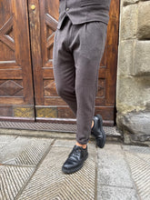 Carica l&#39;immagine nel visualizzatore di Gallery, Pantalone coordinato London di 3.9 moro
