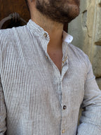 Camicia Versilia di Hamaki-HO moro
