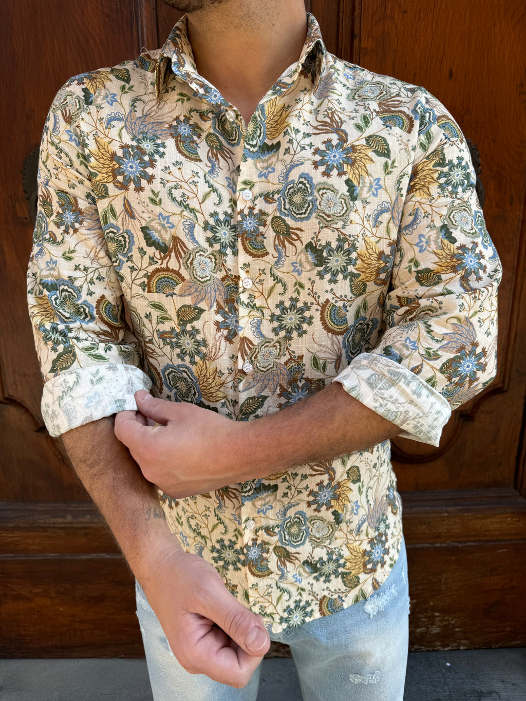 Camicia Monet di 3.9