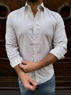 Camicia Portofino di Hamaki-Ho beige