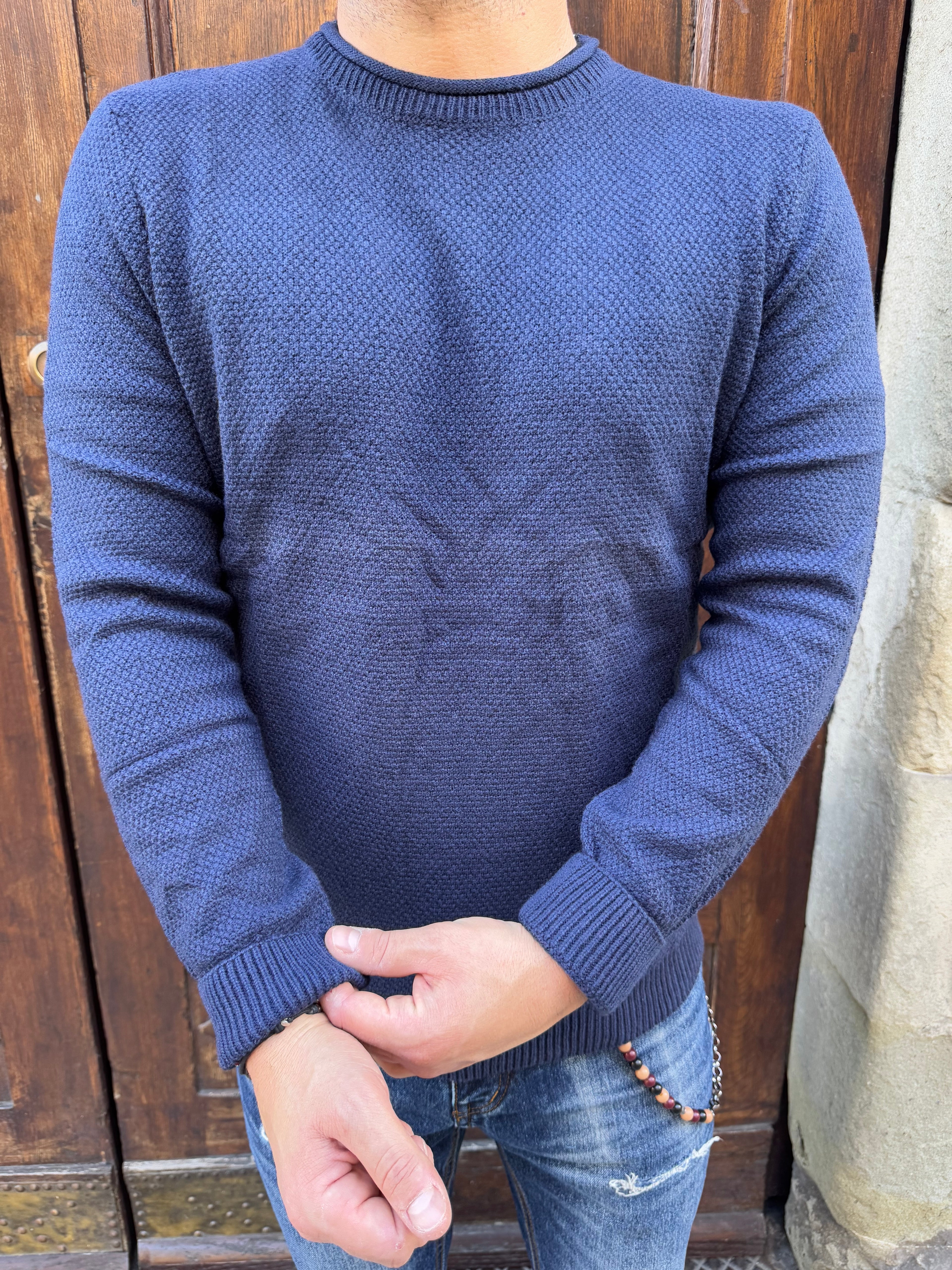 Maglioncino Carlos di Telamira blu