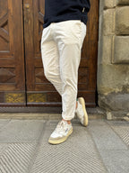 Pantalone Chinos di Telamira panna